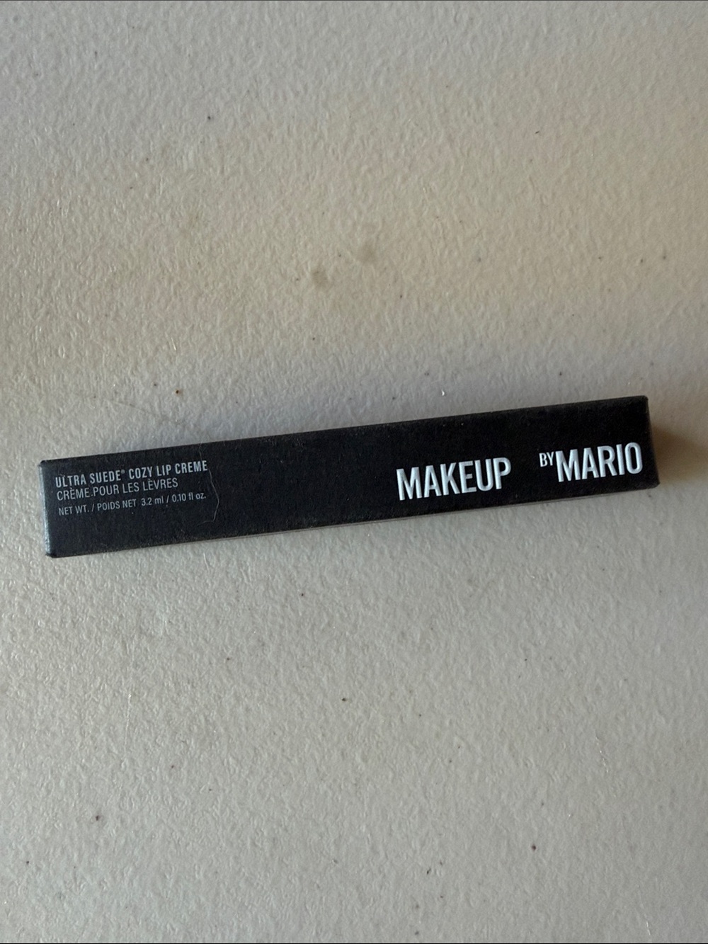 Makeup By Mario Ultra Suede Cozy Lip Crème Almost Bare- Black Packaging